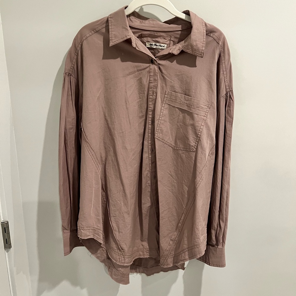 We the Free by Free People Happy Hour Poplin Shirt